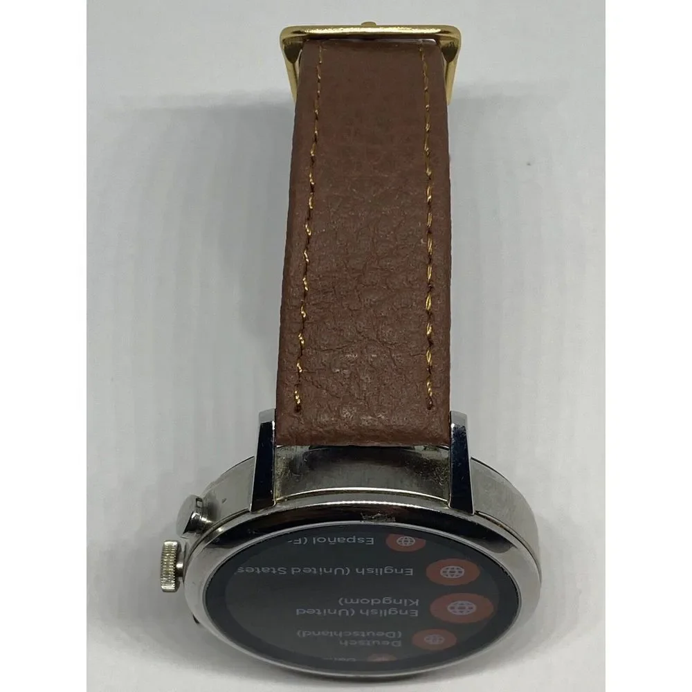 Fossil Gen 4 Authentic Digital Dial Smart Watch Custom Band FTW6017 AB499